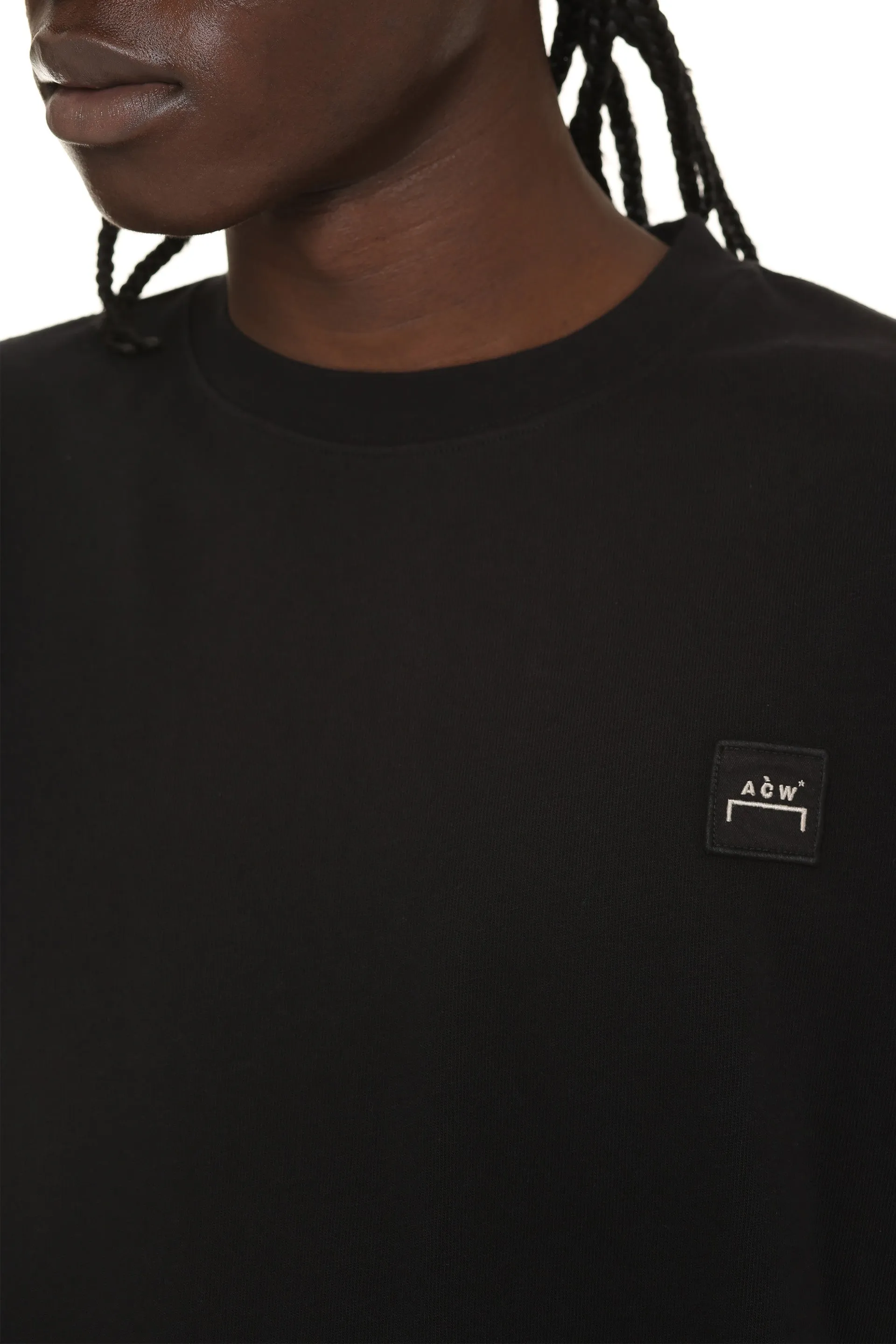 A-Cold-Wall* Logo Patch Crewneck T-Shirt