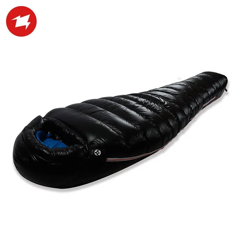 AEGISMAX D4 -18 Degree 650FP Duck Down Sleeping Bag Ultralight Outdoor Camping Hiking Sleeping Bag