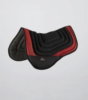 Anti-Slip Airflow Shockproof Racing/ Training Saddle Pad Black/Red