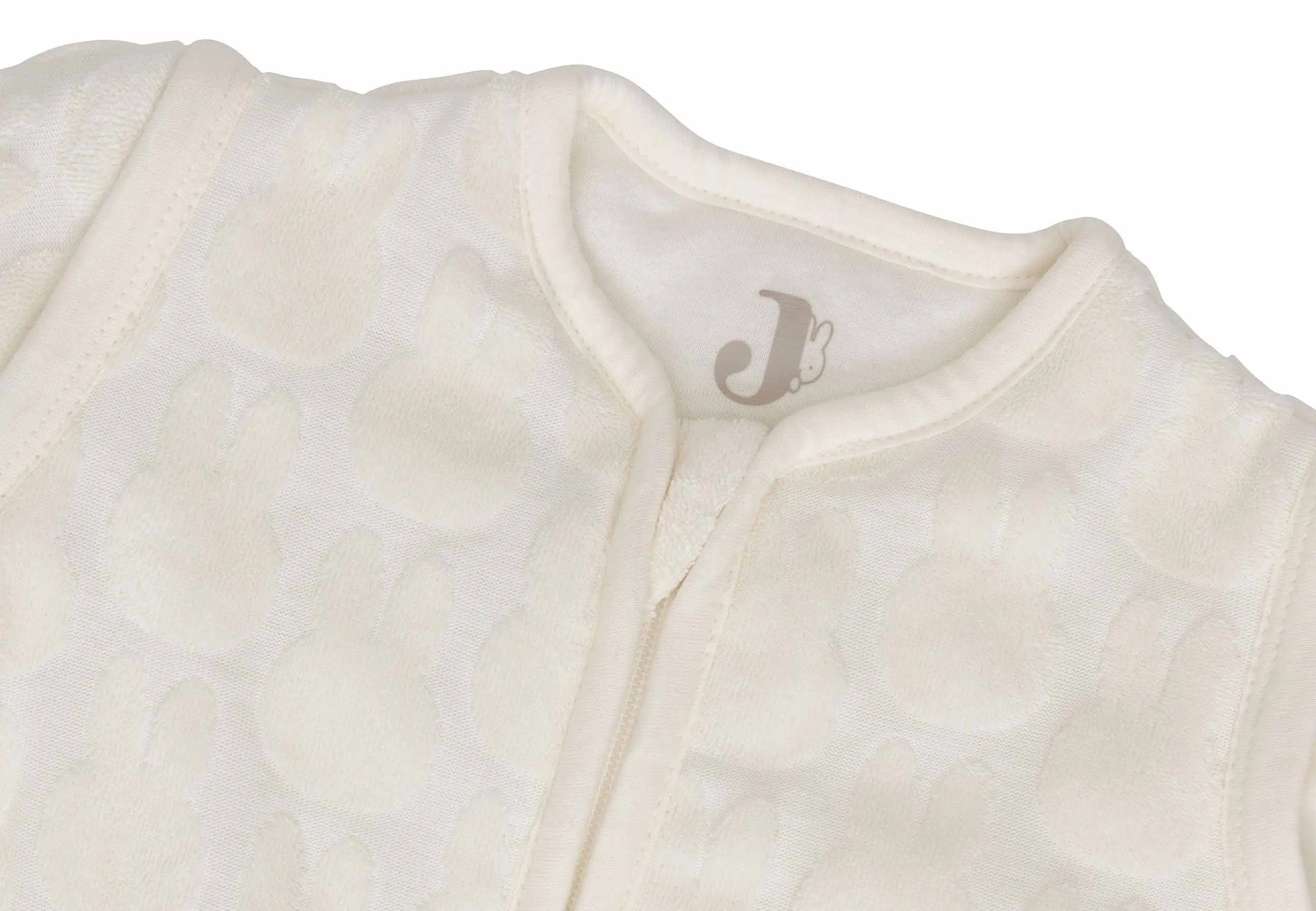 Baby Sleeping Bag with Removable Sleeves 60cm Miffy Jacquard - Ivory