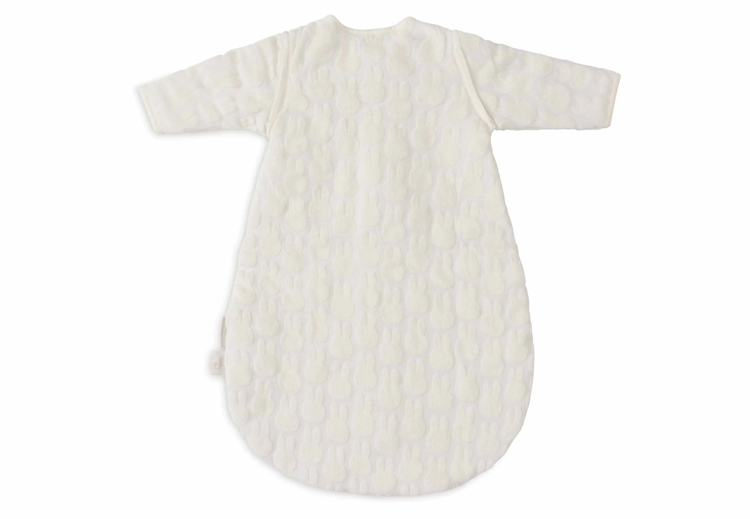 Baby Sleeping Bag with Removable Sleeves 60cm Miffy Jacquard - Ivory