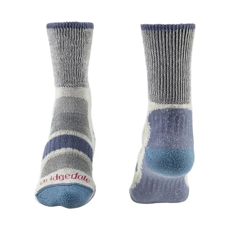 Bridgedale Mens Hike Lightweight Coolmax Comfort Walking Socks - Indigo