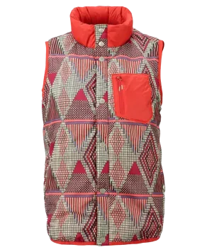 Burton Women's Hella Light Insulated Vest - Anedeg/Coral