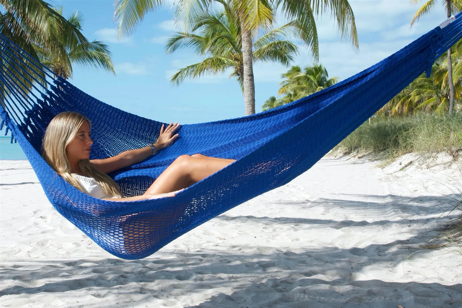 Caribbean Mayan Hammock DARK BLUE