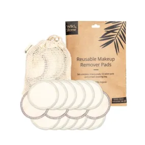 Cotton reusable make-up remover pads