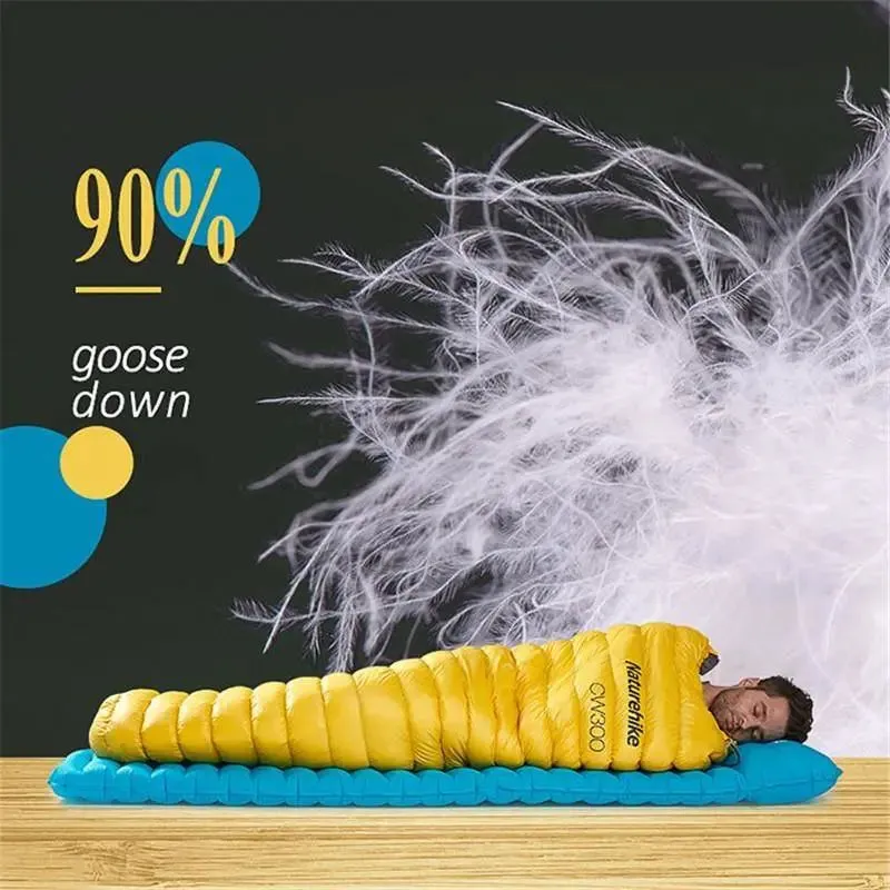 CW300 Goose Down Winter Mummy Sleeping Bag US