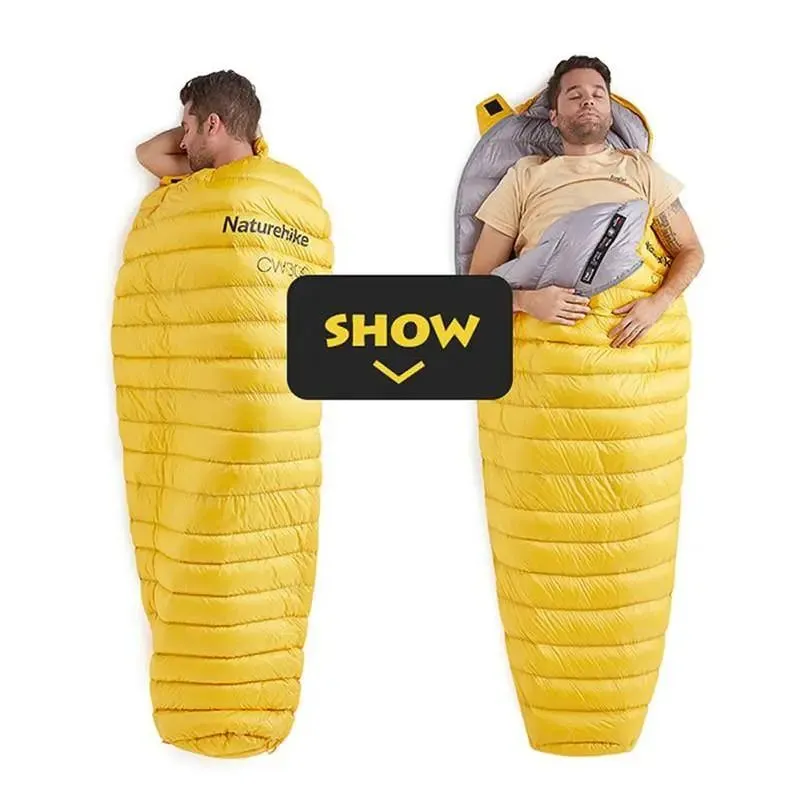 CW300 Goose Down Winter Mummy Sleeping Bag US