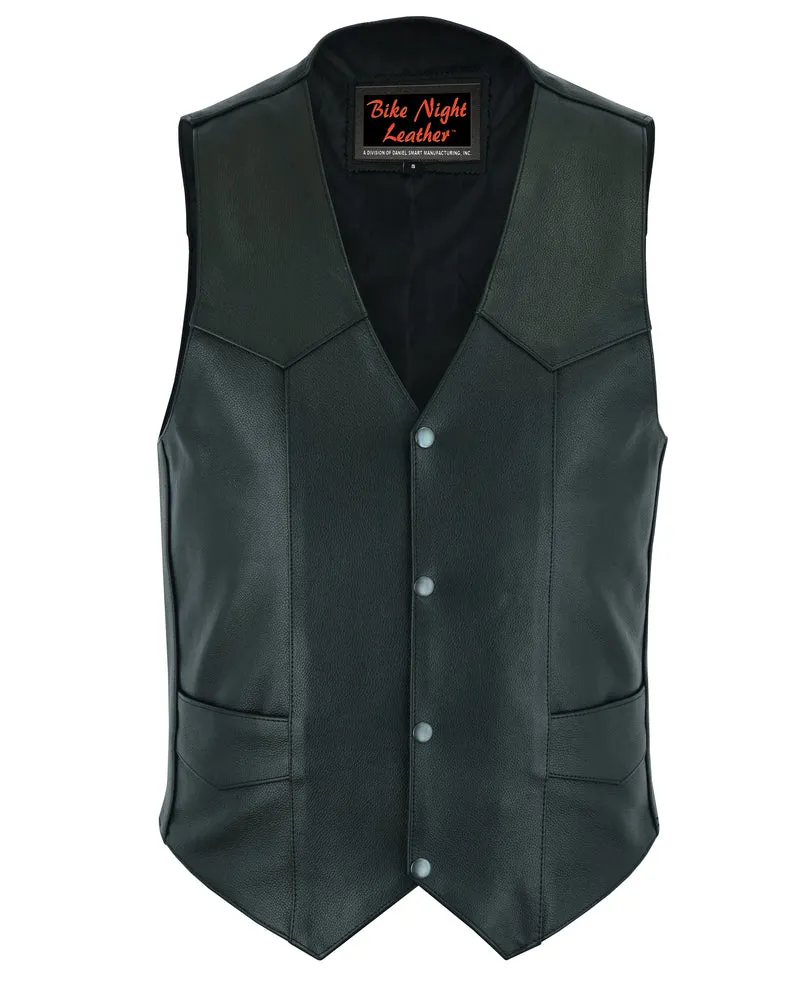 Daniel Smart Men's Plain Side Economy Vest