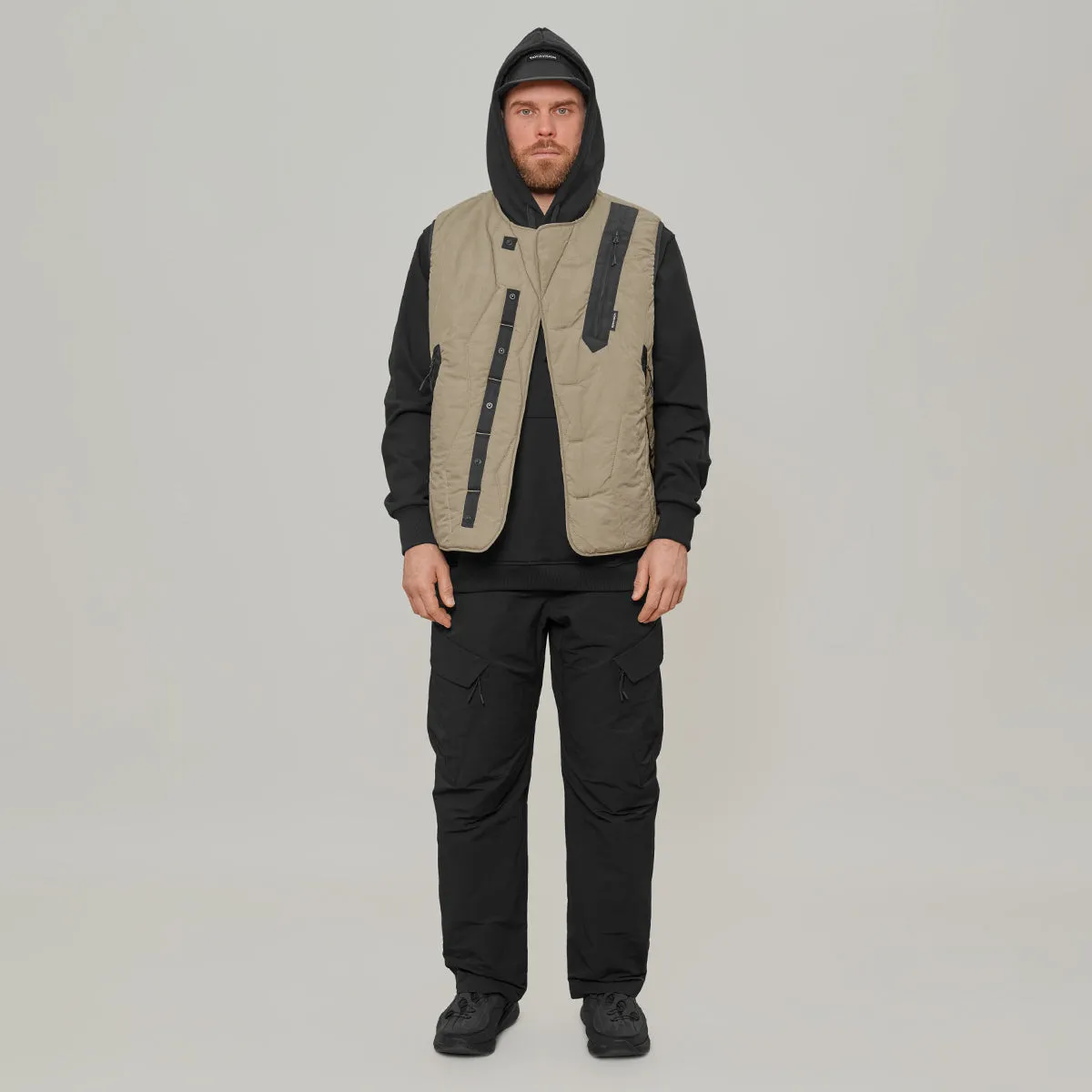 Diagonal Pocket Vest Gen.1 RD-DGNLPV_GEN.1 BEIGE