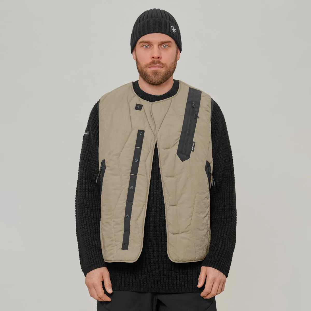 Diagonal Pocket Vest Gen.1 RD-DGNLPV_GEN.1 BEIGE