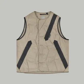 Diagonal Pocket Vest Gen.1 RD-DGNLPV_GEN.1 BEIGE