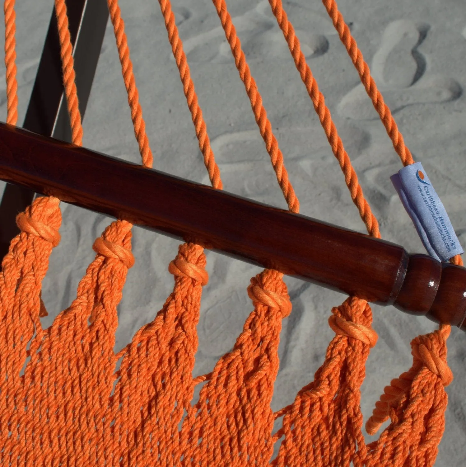 Double Caribbean Hammock - Orange