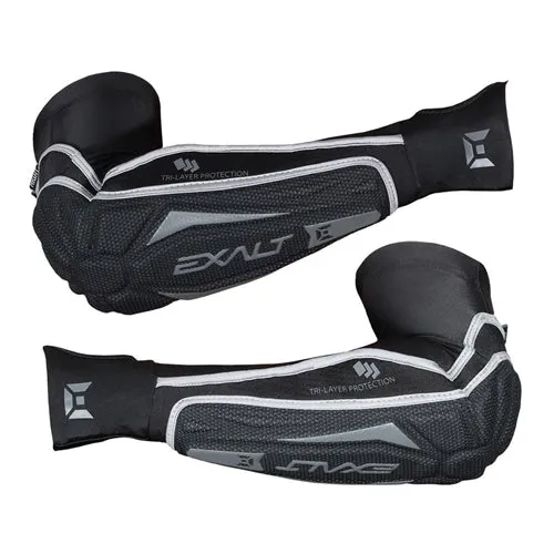 Exalt T3 Elbow Pads - Black/Grey