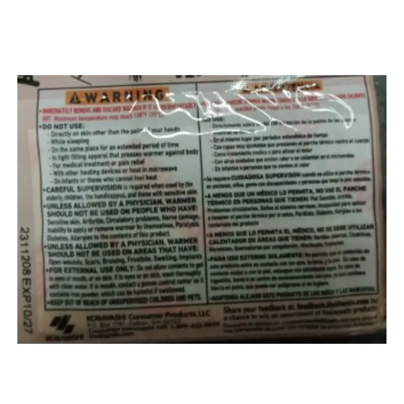 Hothands Hand Warmers (Up to 10 hours): 10 Packs