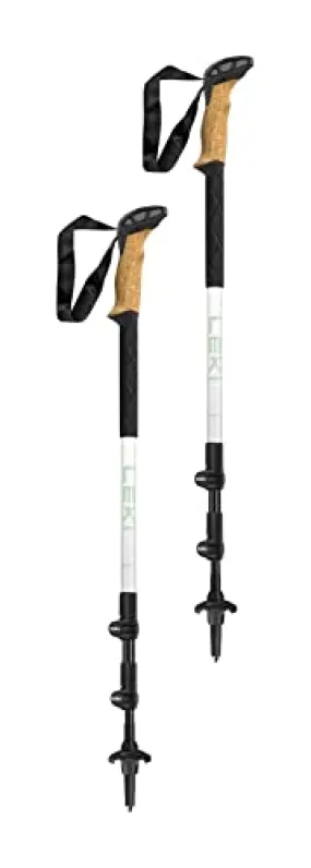 Leki Women's Cressida Cork Trekking Poles with Universal Carbide Flextips - Pair