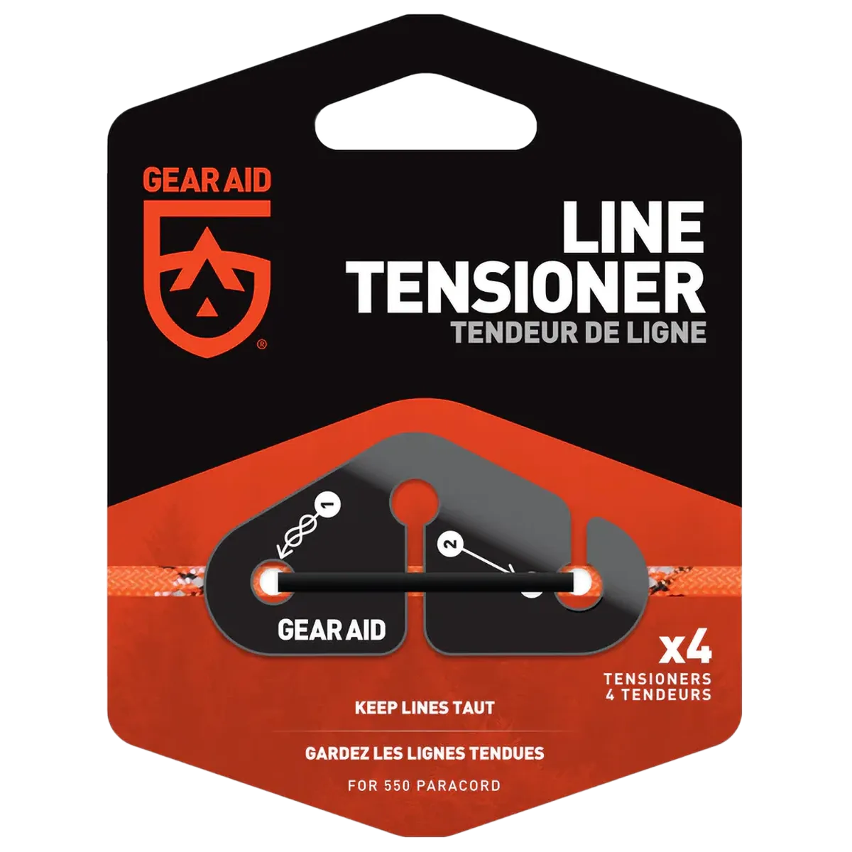 Line Tensioners - Lg, 4 pack