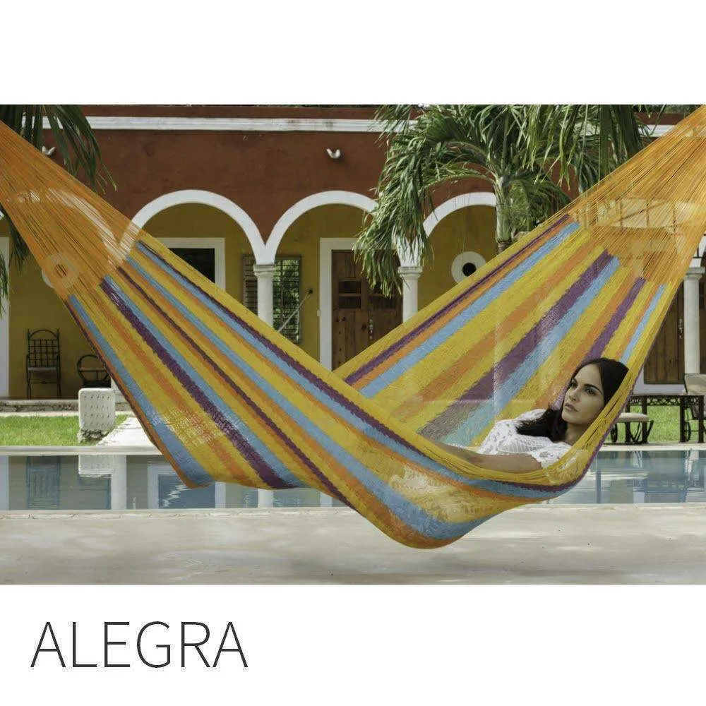 Mexican King Outdoor Cotton Hammock