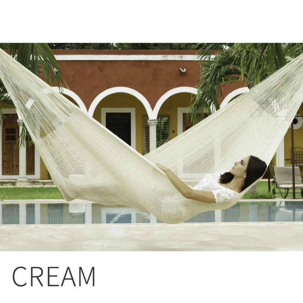 Mexican King Outdoor Cotton Hammock