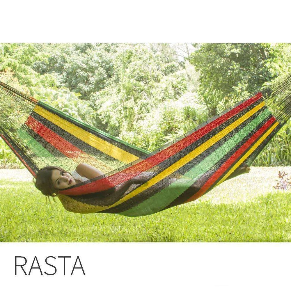 Mexican King Outdoor Cotton Hammock