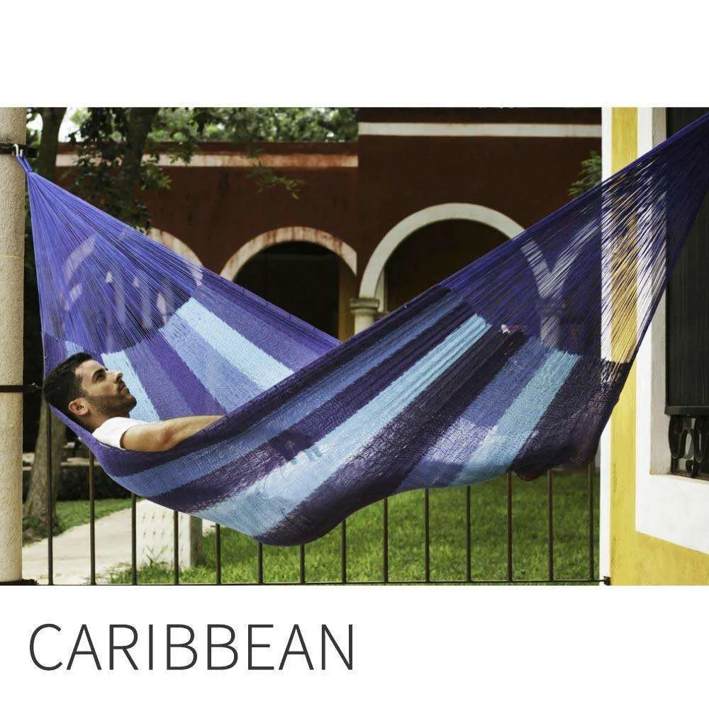 Mexican King Outdoor Cotton Hammock