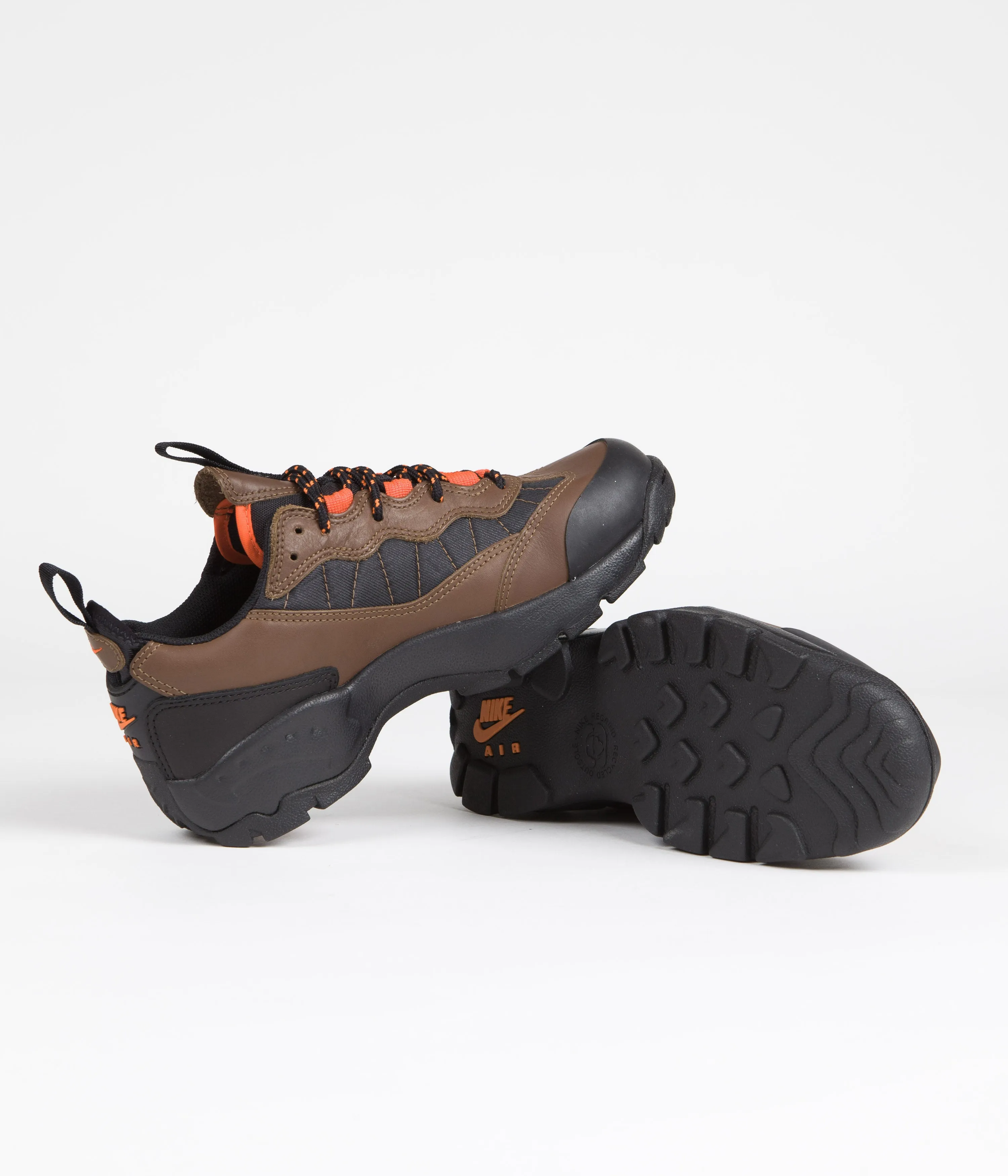 Nike ACG Air Mada Shoes - Bison / Black - Hyper Crimson - Total Orange