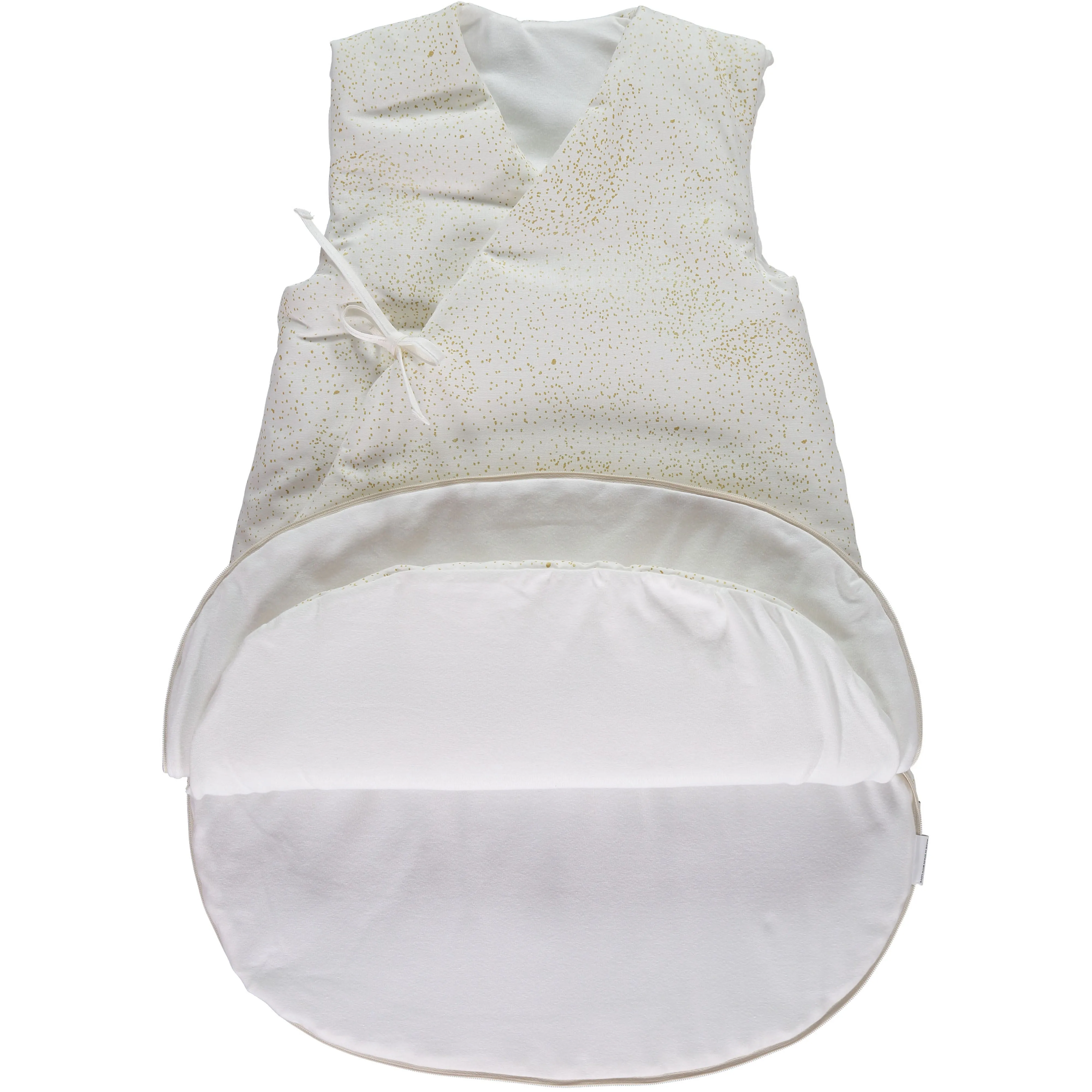 nobodinoz Sleeping Bag Cloud Gold Bubble/ White