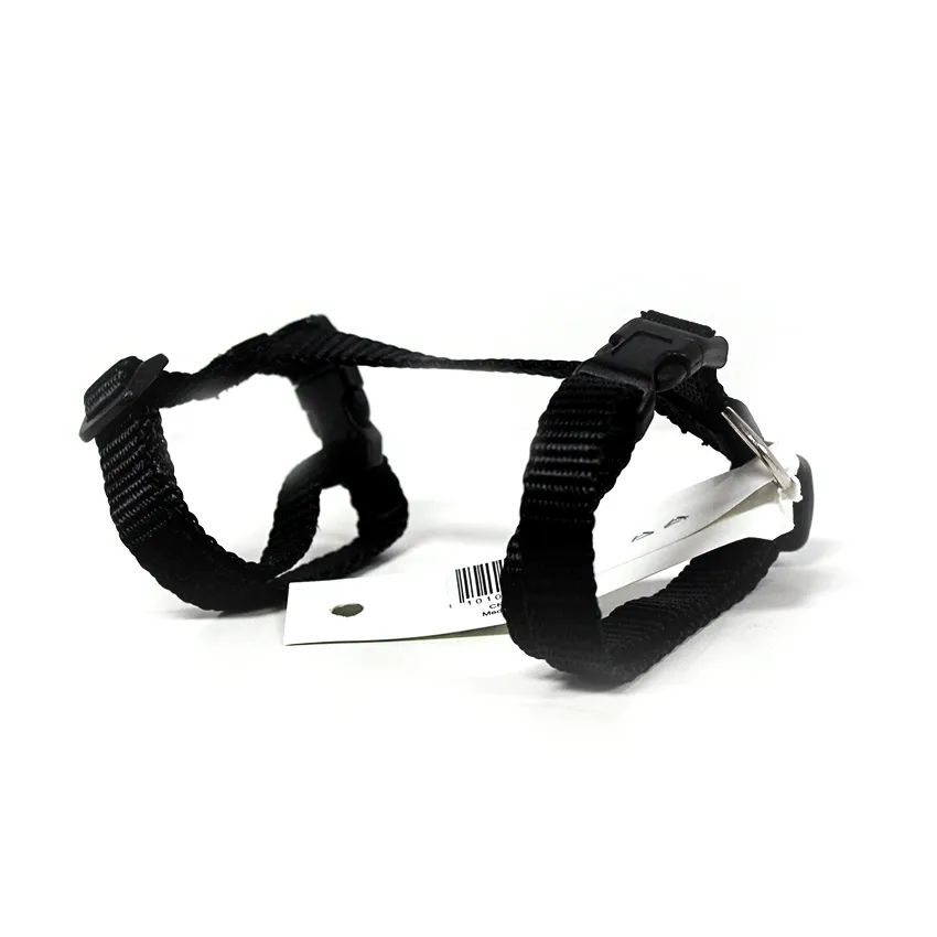 Paw Tracks Pets Adjustable Cat Harness - Black