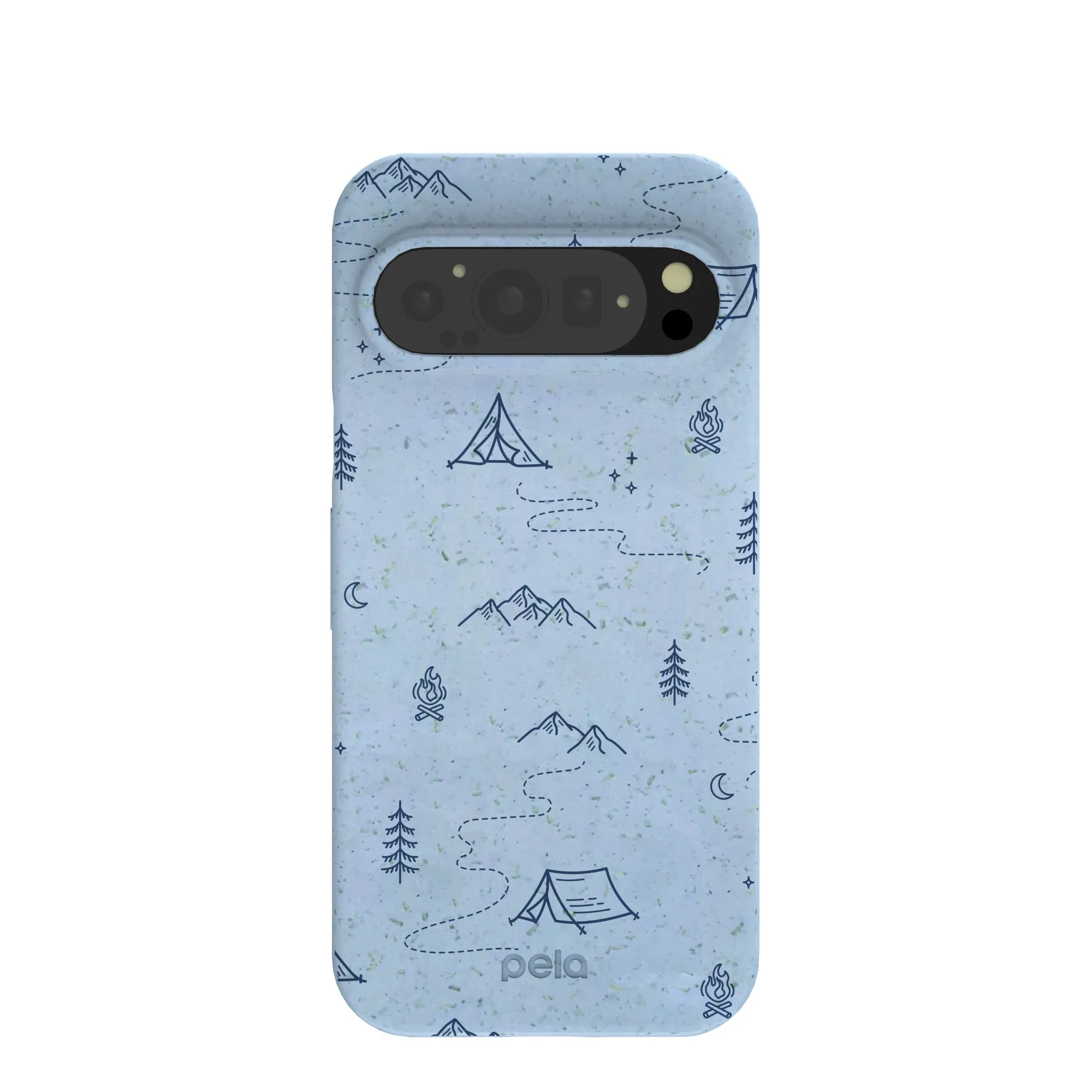 Powder Blue Camp Nights Google Pixel 9/9 Pro Case