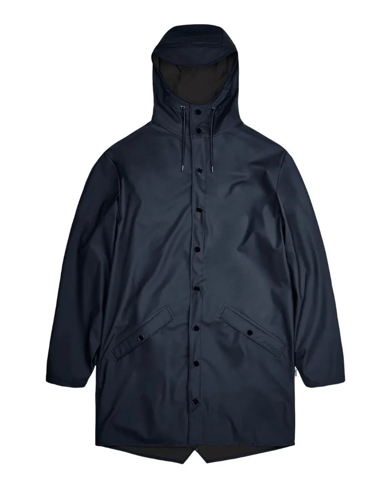 Rains Long Jacket W3 - Navy