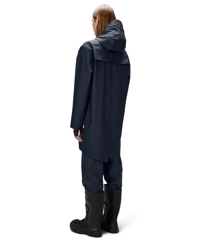 Rains Long Jacket W3 - Navy