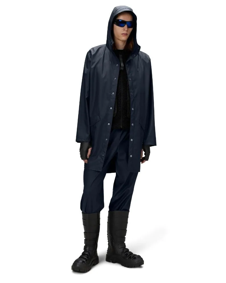 Rains Long Jacket W3 - Navy