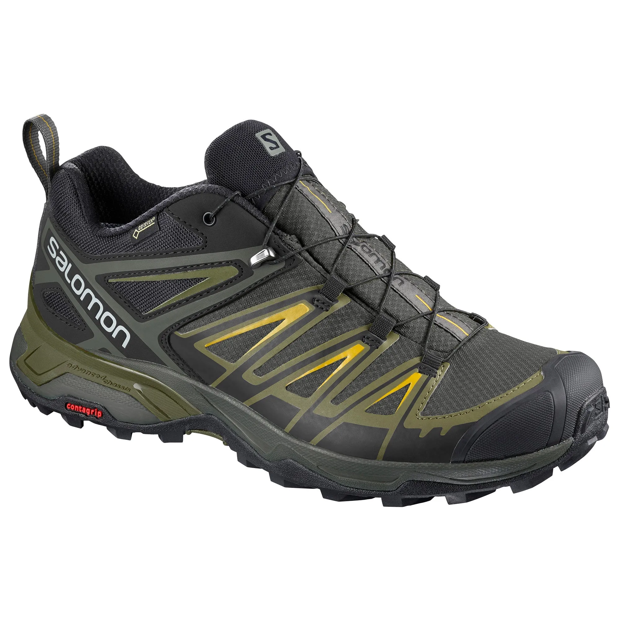 Salomon Mens X Ultra 3 GTX Waterproof Hiking Shoes