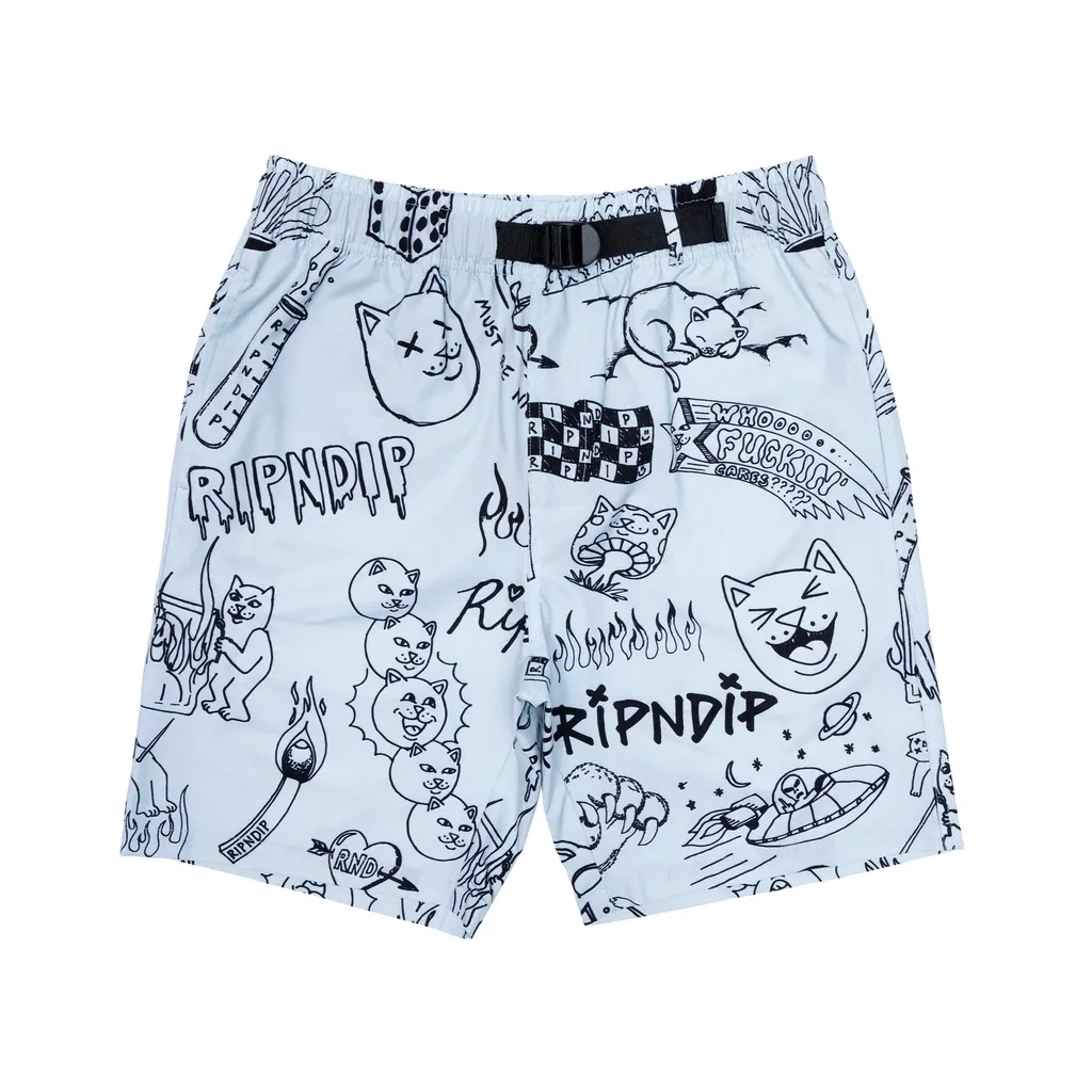 Sharpie Swim Shorts (Blue)