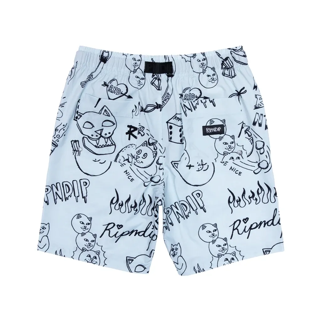 Sharpie Swim Shorts (Blue)