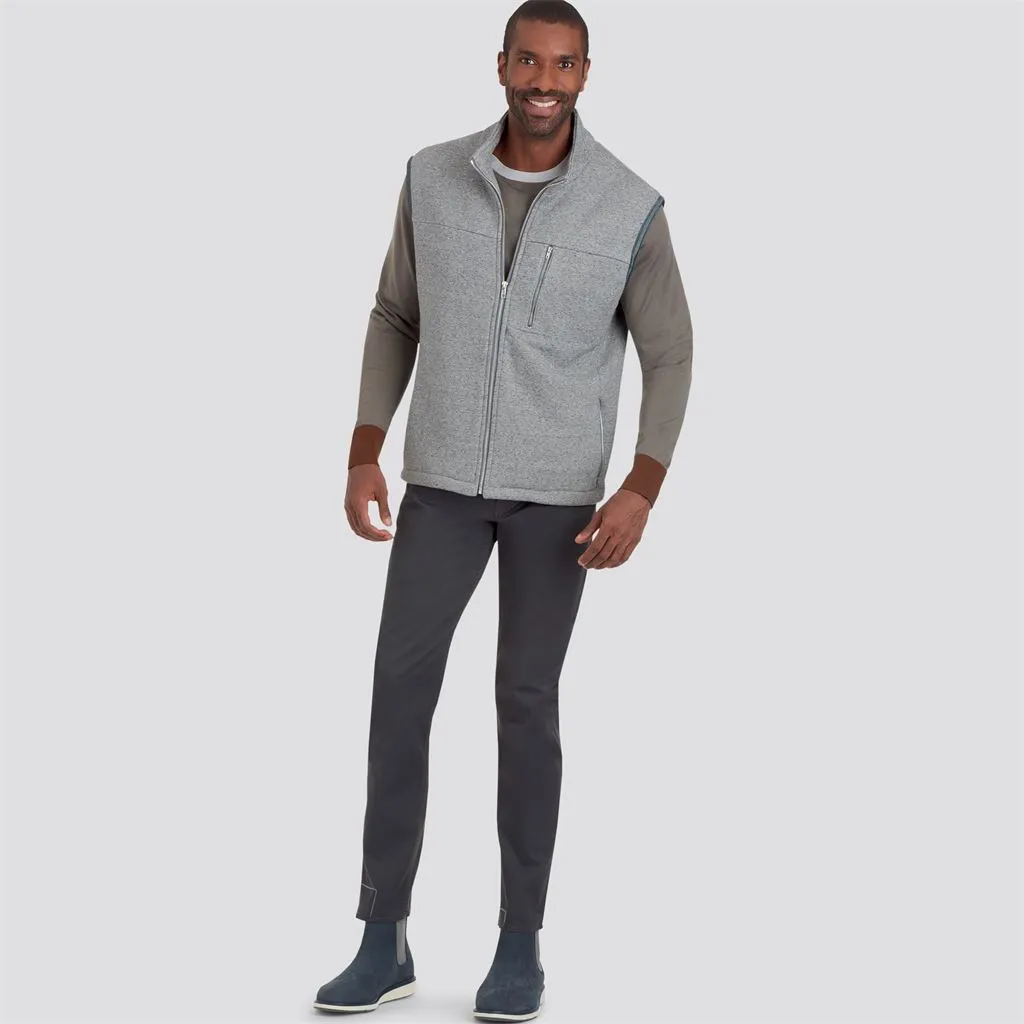 Simplicity Sewing Pattern S9191 Men's Vests & Jacket