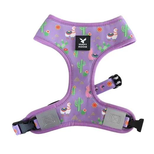 Soapy Moose Lovely Llamas Adjustable Cat Harness Small***