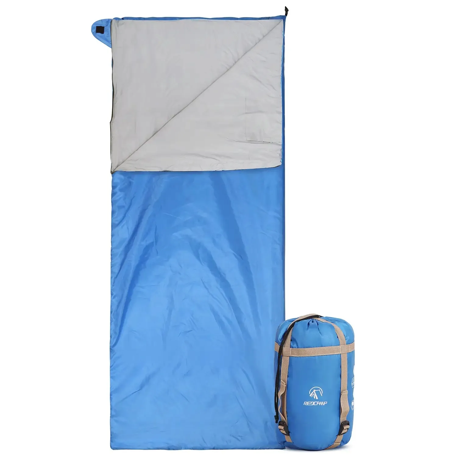 Ultralight Camping Sleeping Bag for Warm Weather,Green Blue Black Navy Blue