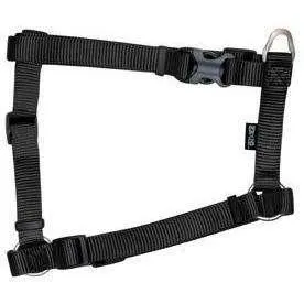 Zeus Nylon Dog Harness Charcoal